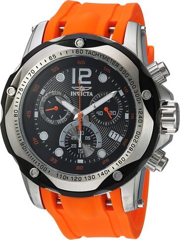Invicta Men's 20072 Speedway Analog Display Swiss Quartz Orange Watch in Saudi Arabia