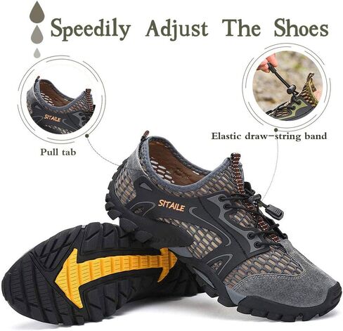 SITAILE Hiking Water Shoes for Men Women Quick Dry Barefoot Aqua Swim River Shoes for Pool Beach Fishing Water Hiking Sandals in Saudi Arabia
