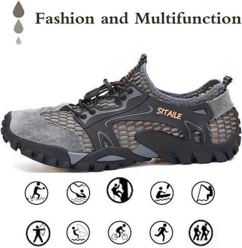 SITAILE Hiking Water Shoes for Men Women Quick Dry Barefoot Aqua Swim River Shoes for Pool Beach Fishing Water Hiking Sandals in Saudi Arabia