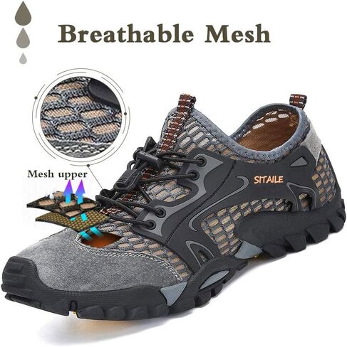 SITAILE Hiking Water Shoes for Men Women Quick Dry Barefoot Aqua Swim River Shoes for Pool Beach Fishing Water Hiking Sandals in Saudi Arabia