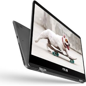 ASUS ZenBook Flip 14 Ultra Slim Convertible Laptop, 14" Full HD WideView, 8th Gen Intel Core i7-8565U, 16GB RAM, 512GB PCIe SSD, GeForce MX150, Windows 10, UX461FN-DH74T in Kuwait