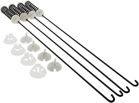 Edgewater Parts W10820048 Suspension Rods Compatible With Whirlpool Washer in Saudi Arabia