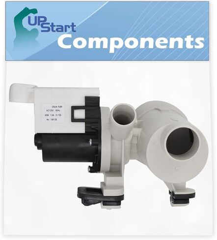 W10730972 Washer Drain Pump Motor Assembly Replacement for Whirlpool WFW9250WW01 Washing Machine - Compatible with WPW10730972 850024 Water Pump Assembly - UpStart Components Brand in Saudi Arabia