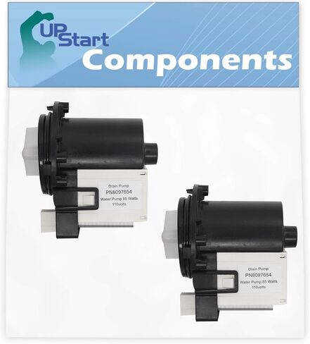 2-Pack DC31-00054A Washer Drain Pump Replacement for Samsung WF419AAW/XAA-0000 Washing Machine - Compatible with DC31-00054A Water Pump - UpStart Components Brand in Saudi Arabia