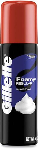 Gillette Foamy Shave Cream, Original Scent, 2 oz Aerosol, 48/Carton in Saudi Arabia