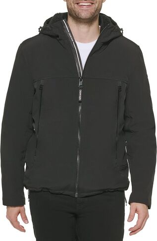 Calvin Klein Men's Water and Wind Resistant Rip Stop Bomber jacket (Standard and Big & Tall) in Saudi Arabia