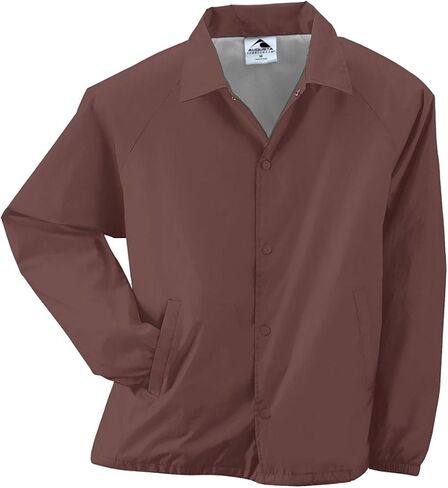 Style 3100 Nylon Coach's Jacket (Lined) - Adult (3X-Large, Brown) in Saudi Arabia