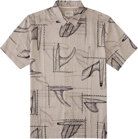 Quiksilver Men's Palm Bands Button Down Shirt in Kuwait