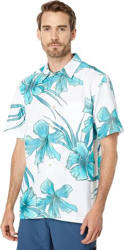 Quiksilver Men's Palm Bands Button Down Shirt in Kuwait
