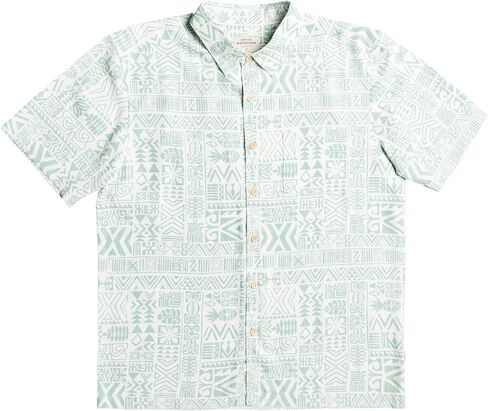 Quiksilver Men's Palm Bands Button Down Shirt in Kuwait