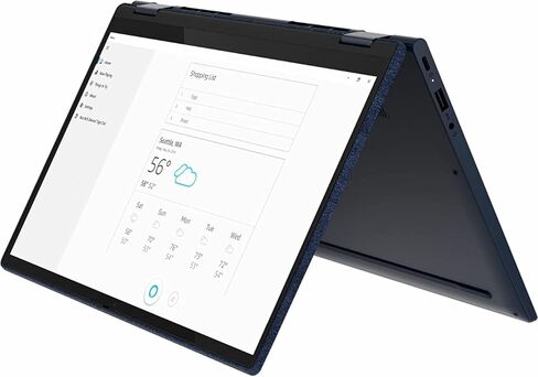 كمبيوتر محمول Lenovo 13.3 بوصة FHD يعمل باللمس، AMD Ryzen 7 5700U (Beat i7-10700)، ذاكرة الوصول العشوائي DDR4 سعة 16 جيجابايت، 1 تيرابايت PCIe SSD، لوحة مفاتيح بإضاءة خلفية، Wi-Fi 6، بلوتوث، Windows 11، حزمة مع JAWFOAL in Kuwait