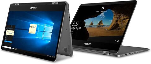 ASUS ZenBook Flip 14 Ultra Slim Convertible Laptop, 14" Full HD WideView, 8th Gen Intel Core i7-8565U, 16GB RAM, 512GB PCIe SSD, GeForce MX150, Windows 10, UX461FN-DH74T in Kuwait