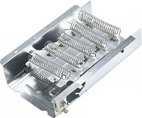 Dryer Heating Element Replace For Whirlpool LER4364PQ1 LER5636LT0 LER5636LT1 LER5636LW0 LER5636PQ0 LER5636PT0 LER5636PT1 LER5638AN3 LER5638AW3 LER5644AN2 LER5644AW2 LER5644EQ0 With Thermostat in Saudi Arabia