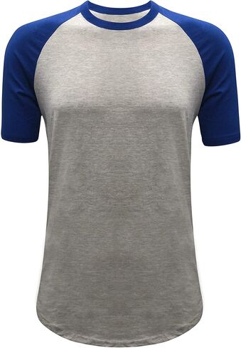 ILTEX Raglan Short Sleeve Baseball Style T-Shirt Adult Casual Wear in Kuwait