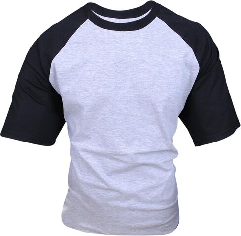 ILTEX Raglan Short Sleeve Baseball Style T-Shirt Adult Casual Wear in Kuwait