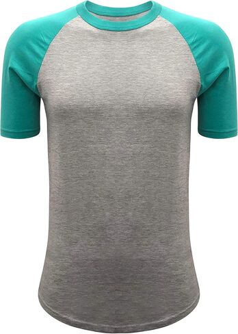 ILTEX Raglan Short Sleeve Baseball Style T-Shirt Adult Casual Wear in Kuwait