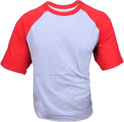 ILTEX Raglan Short Sleeve Baseball Style T-Shirt Adult Casual Wear in Kuwait