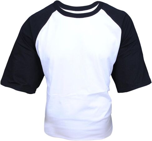 ILTEX Raglan Short Sleeve Baseball Style T-Shirt Adult Casual Wear in Kuwait