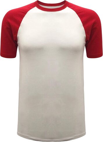 ILTEX Raglan Short Sleeve Baseball Style T-Shirt Adult Casual Wear in Kuwait