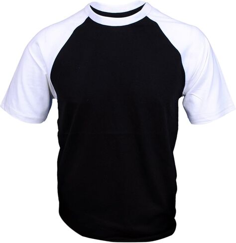 ILTEX Raglan Short Sleeve Baseball Style T-Shirt Adult Casual Wear in Kuwait