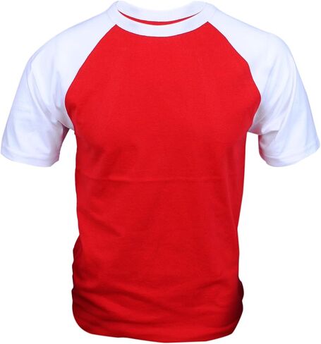 ILTEX Raglan Short Sleeve Baseball Style T-Shirt Adult Casual Wear in Kuwait