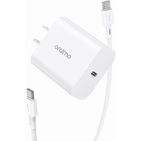 iPad Pro Charger, oraimo 20W USB C Fast Charger with USB C to C Charging Cable for iPad Pro 12.9, iPad Air 4/ Air 3/ Pro 12.9/ Pro 11/ Mini 5, Google Pixel in Kuwait
