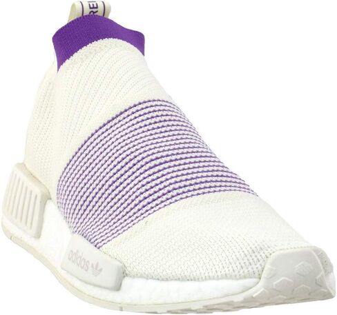 adidas Womens NMD_CS1 Primeknit Casual Sneakers, White, 9.5 in Saudi Arabia