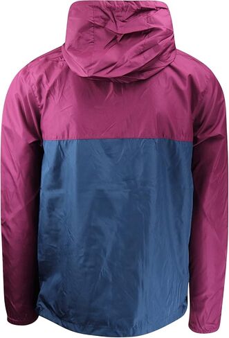 ShirtBANC Men's Windbreaker Jacket Hooded Lightweight Water Resistant Raincoat in Kuwait