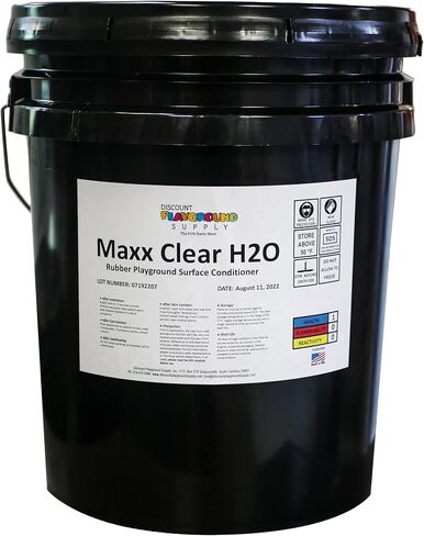Maxx Clear H2O Surface Conditioner for Playground or Running Track Poured-in-Place Rubber Surface Maintenance in Saudi Arabia