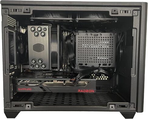 AVGPC Mini Gaming PC AMD 4.6 GHz Max Boost AMD Ryzen 7 5700G 8-Core CPU with Radeon Graphics Cools with Gaming Cooler 16GB DDR4 3200, White1TB m.2 NVMe SSD, WiFi & Win 10 in Kuwait