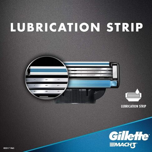 Gillette Mach 3 Razor Refill Cartridges 8 Count in Saudi Arabia