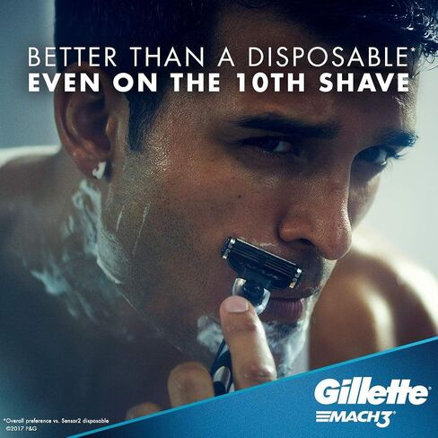 Gillette Mach 3 Razor Refill Cartridges 8 Count in Saudi Arabia