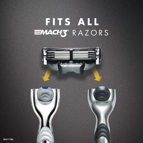 Gillette Mach 3 Razor Refill Cartridges 8 Count in Saudi Arabia