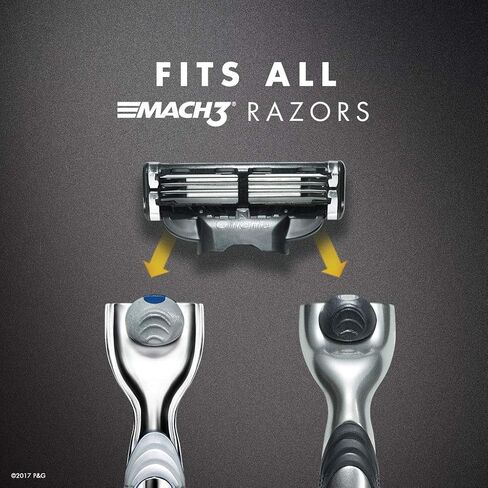 Gillette Mach 3 Razor Refill Cartridges 8 Count in Saudi Arabia