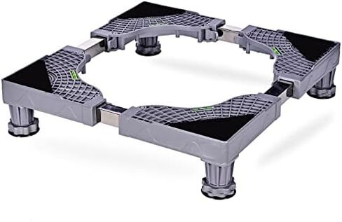 حامل ثلاجة صغير، حامل غسالة دوللي متنقل قابل للتعديل، عربة دوللي للأجهزة قابلة للتعديل مع عجلات دوارة مطاطية بطول 8 أقدام و8 أقدام in Kuwait