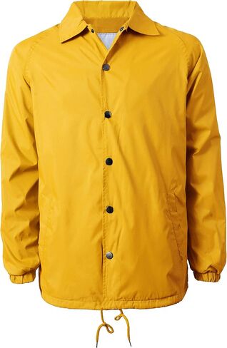 Ma Croix Essentials Mens Premium Coach Jacket Waterproof Lightweight Windbreaker Active Athletic Sportswear in Saudi Arabia