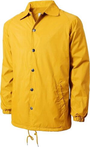 Ma Croix Essentials Mens Premium Coach Jacket Waterproof Lightweight Windbreaker Active Athletic Sportswear in Saudi Arabia