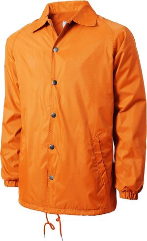 Ma Croix Essentials Mens Premium Coach Jacket Waterproof Lightweight Windbreaker Active Athletic Sportswear in Saudi Arabia