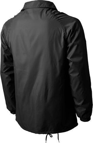 Ma Croix Essentials Mens Premium Coach Jacket Waterproof Lightweight Windbreaker Active Athletic Sportswear in Kuwait