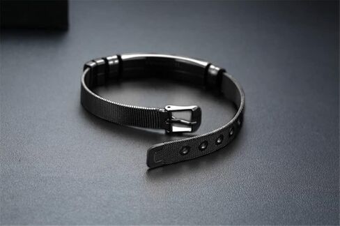 ZKXXJ Personalized Sports Inspiration Bracelet for Men,Adjusted Belt Mesh Chain Wristband Baseball Football Poll Runner Soccer Cuff Bracelets for Athletes Player Fitness Enthusiast,Engraving in Kuwait