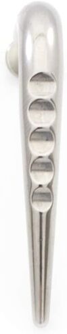 Disturbed Labret Piercing Jewelry Nitches Included14 Gauge Thickness Length 10mm 3/8" Surgical Steel Comfortable Durable Hypoallergenic Nickel-Free in Saudi Arabia