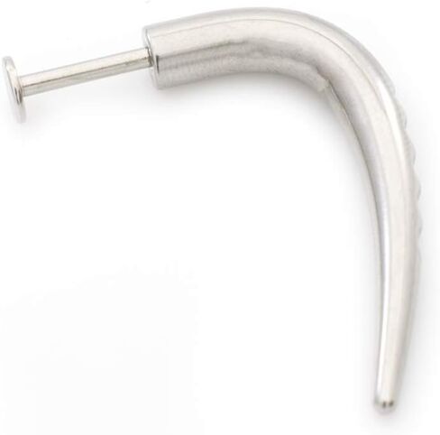 Disturbed Labret Piercing Jewelry Nitches Included14 Gauge Thickness Length 10mm 3/8" Surgical Steel Comfortable Durable Hypoallergenic Nickel-Free in Saudi Arabia