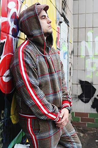 The Sewing Brother's Tracksuit Gentlemen Mens Tartan in Kuwait