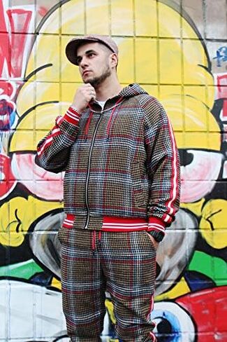 The Sewing Brother's Tracksuit Gentlemen Mens Tartan in Kuwait