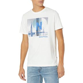 بولو Nautica الرجالي ذو المقاس الكلاسيكي المطبوع in Saudi Arabia
