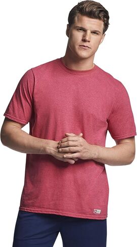 Russell Athletic Men's Cotton Performance Short Sleeve T-Shirt (Retired Colors) in Kuwait