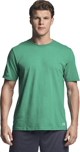 Russell Athletic Men's Cotton Performance Short Sleeve T-Shirt (Retired Colors) in Kuwait