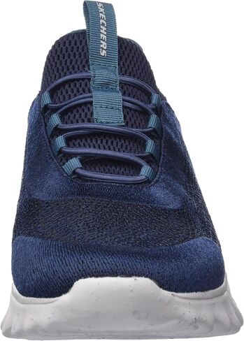 Skechers Mens Relaxed Fit Voston Reever Blue Lifestyle Sneakers Shoes 13 in Saudi Arabia