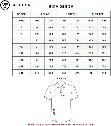 LASFOUR Personalized Funny Golf Shirts for Men, Men's Skull Golf Shirts Short Sleeve Polo Dry Fit, Lightweight Golf Polos in Saudi Arabia