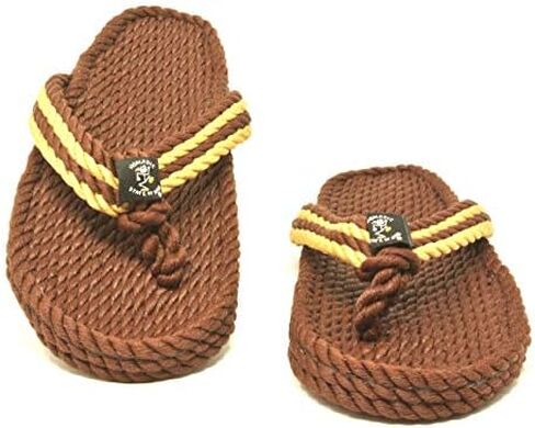 صنادل بحالة ذهنية بدون اسم - أحذية مصنوعة يدويًا من الحبال - يمكن غسلها في الغسالة - مريحة وخفيفة الوزن - صديقة للنباتيين - للنساء والرجال in Kuwait